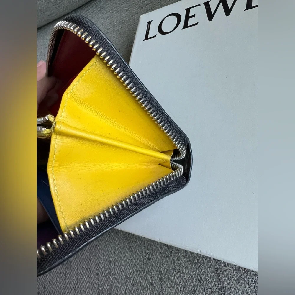 Loewe Rainbow Collection Zippy Wallet